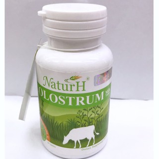 (เม็ด) Maxxlife NaturH Colostrum 60 Tablets แม็กซ์ไลฟ์ โคลอสตรุ้ม น้ำนมเหลือง (แบบเม็ด)