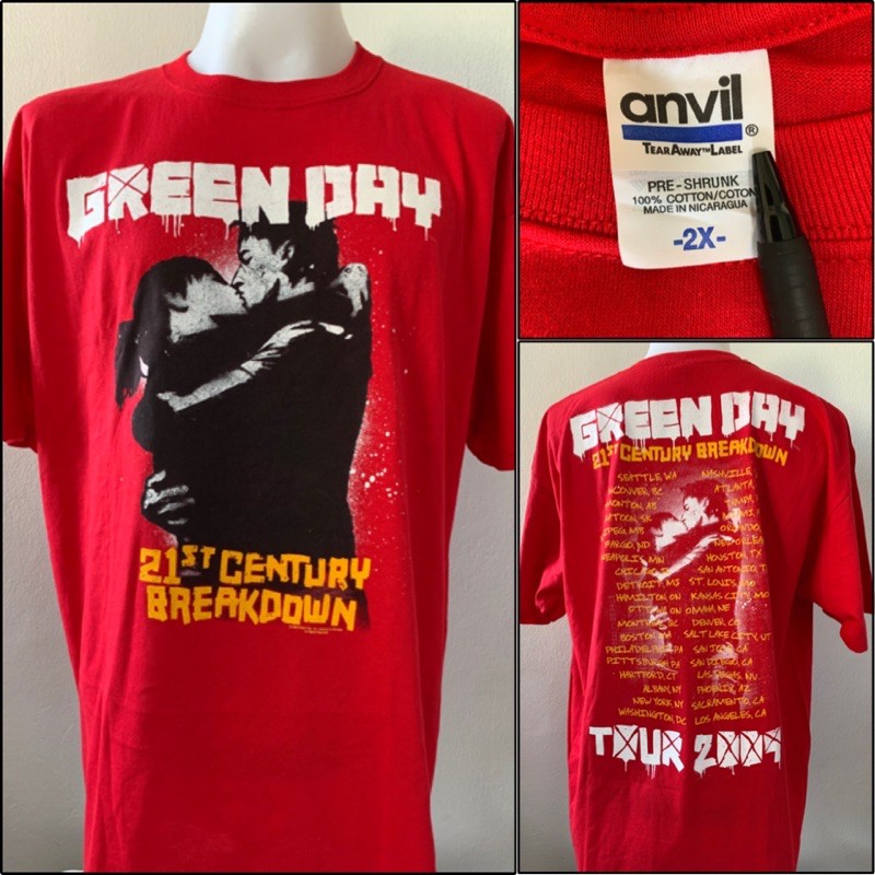 เสื้อวง GREEN DAY ลิขสิทธิ์แท้นำเข้า 🇺🇸