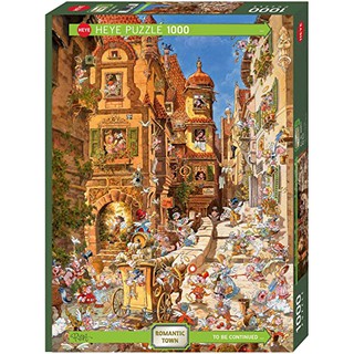 จิ๊กซอว์ 1000 pc PUZZLE HEYE - BY DAY (Romantic Town) Michael Ryba