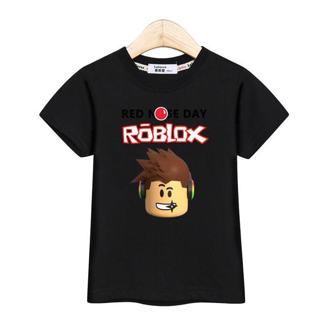 Roblox เสอยดเดกผชาย เสอเชตเดก Boys Shirt Kids T Shirt Cotton Tops - roblox t shirt thai