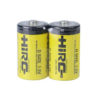 Device flashlight BATTERY D HIRO 642410101 2EA Emergency light torch Electrical work ไฟฉาย อุปกรณ์ ถ่านธรรมดา D HIRO 642