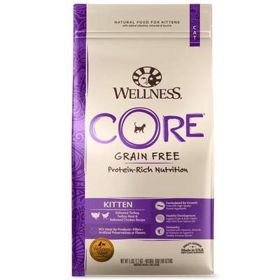 Wellness CORE ลูกแมว Deboned ตุรกี, ไก่งวง Meal & Deboned Chicken อาหารแมวแห้ง