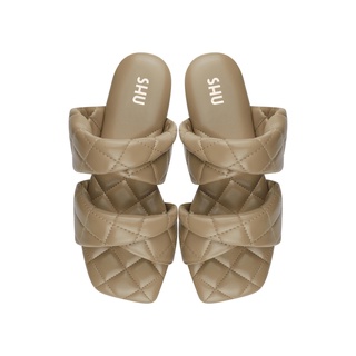 SHU PALETTE SOFT RUMPLE MITT SANDALS - MOCHA รองเท้าแตะ
