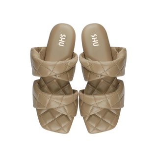 SHU PALETTE SOFT RUMPLE MITT SANDALS - MOCHA รองเท้าแตะ