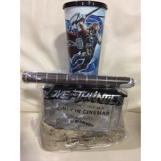 Thor Hammer Set Sf แก้วน้ำ + ถังป๊อปคอร์น