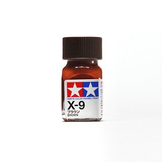 Tamiya Enamel Color 80009 X-9 Brown (Gloss) 45135088 (สี)