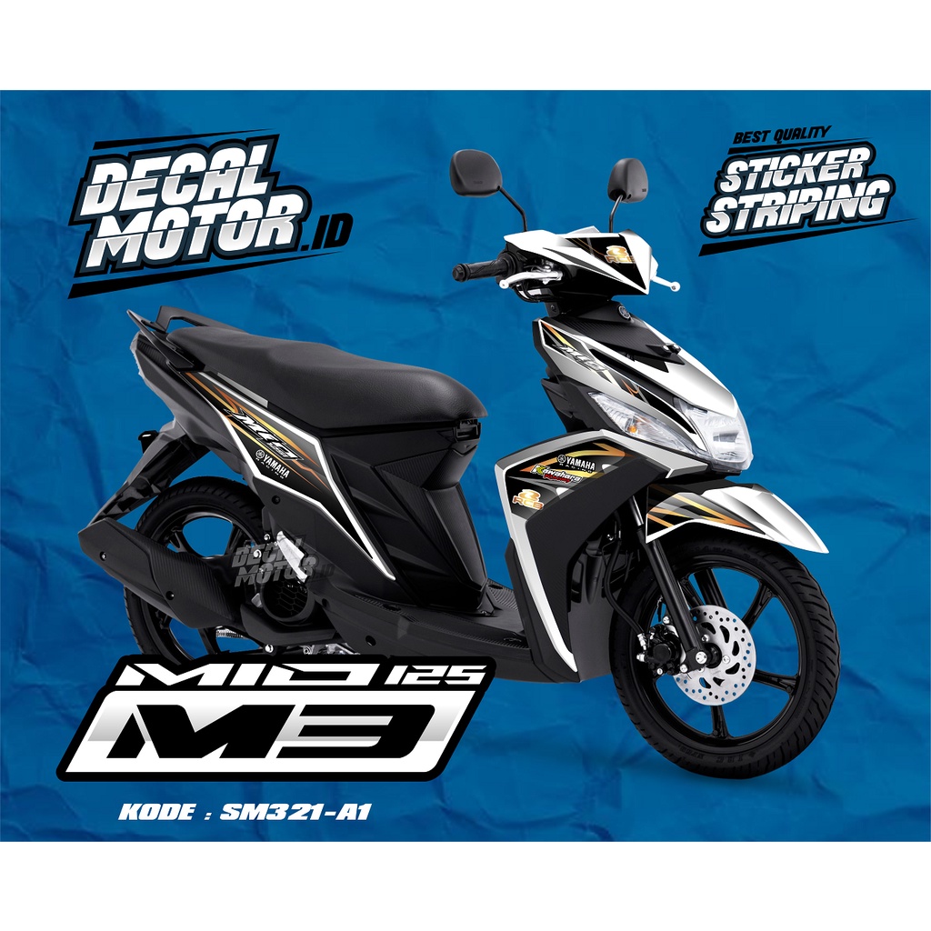 ปอกคอมอเตอร์ไซค์ - สติ๊กเกอร์มอเตอร์ไซค์ - Mio M3-SM3 21