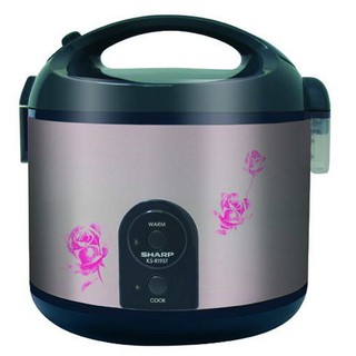 หม้อหุงข้าว (1.8 ลิตร, คละสี/คละลาย) รุ่น KS-R19ST Rice Cooker (1.8 liters, assorted colors / dissolving) KS-R19ST