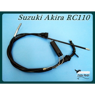 SUZUKI AKIRA RC110 THROTTLE CABLE "GRADE A" // สายเร่งชุด มอเตอร์ไซค์ ซูซุกิอากีร่า สินค้าคุณภาพดี