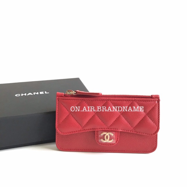 New chanel cardholder classic holo28