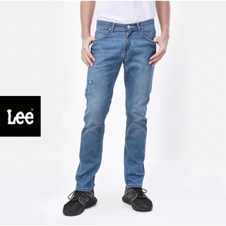 LEE กางเกงยีนส์เอวกลางทรงตรง ZED รุ่น LE 10747006 ลี เสื้อผ้าผู้ชาย กางเกงยีนส์ผู้ชาย