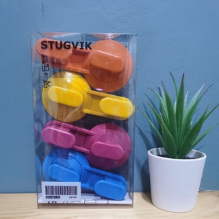 ตะขอแขวนติดผนัง​ IKEA รุ่น​ STUGVIK (4ชิ้น)