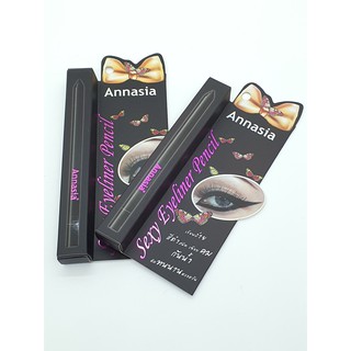 Annasia Sexy Eyeliner Pencil ดินสอ เขียนขอบตา อายไลเนอร์