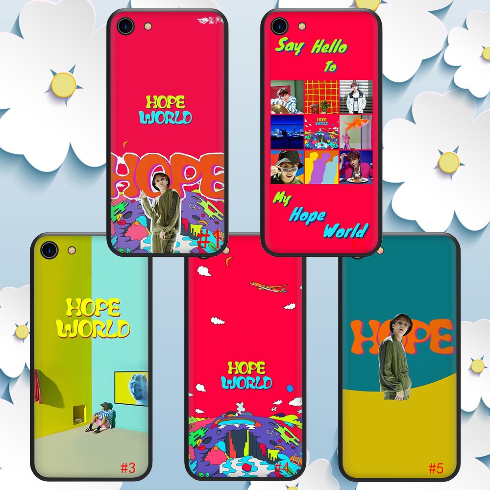 J-Hope Hope World Softเคสโทรศัพท์สําหรับOPPO A3s A5 A7 A37 A39 A5s A59 F3 A1 F5 F7 F9 F1s