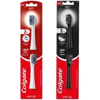 Colgate หัวแปรงสีฟันไฟฟ้า คอลเกต โปรคลินิคอล ชนิดรีฟิล แพ็คละ 2 ชิ้น