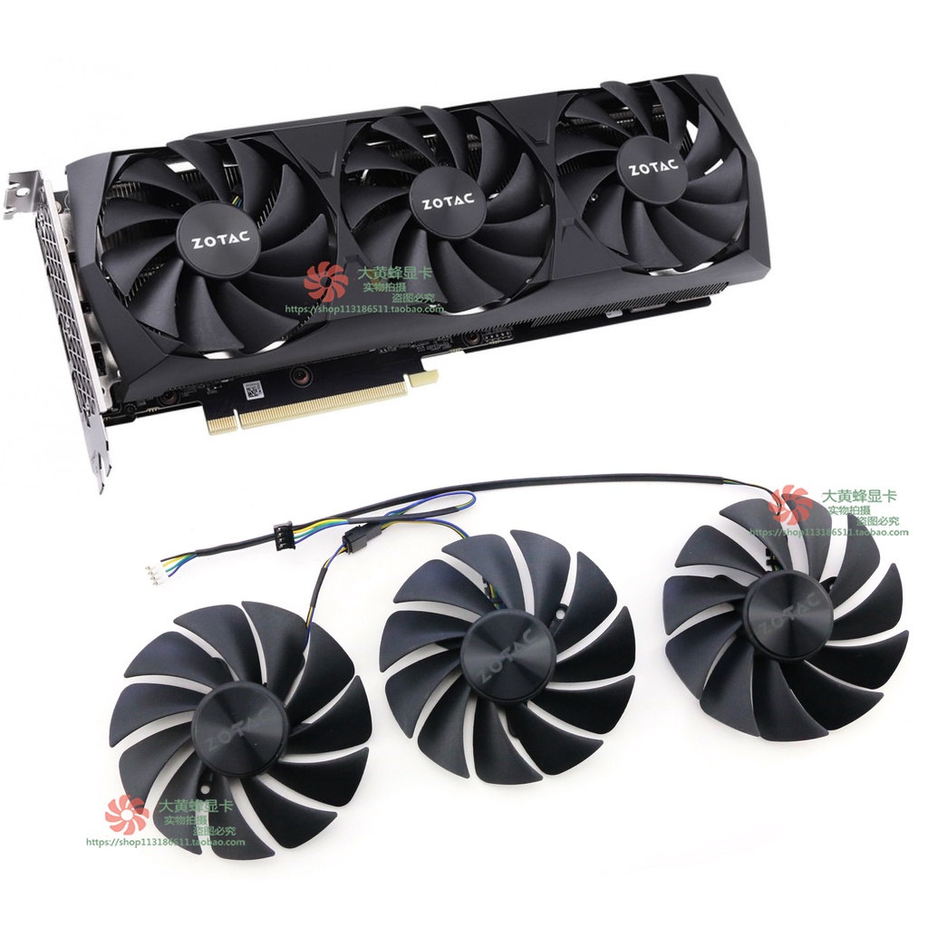 GA922U กราฟิกการ์ดหม้อน้ํา ZOTAC/ZOTAC RTX3070 LHR Thunderbolt GE HA Thunderbolt รุ่นพัดลมการ์ดกราฟิ