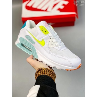 Nike AIR MAX 90 ย้อนยุค แฟชั่น รองเท้าลำลอง รองเท้ากีฬา รองเท้าเทรนนิ่งน้ำหนักเบา รองเท้าวิ่ง 36-39 สี-2