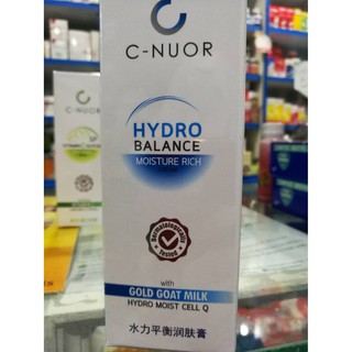 C-nuor hydrobalance moist with gold goat milk 20 g ซี-นูออร์ ไฮโดร บาลานซ์