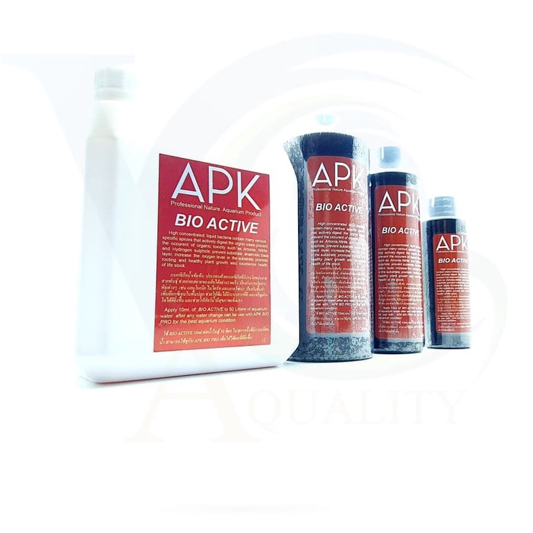 APK-BIO ACTIVE  (แบคทีเรียเข้มข้น+น้ำใส+คุณภาพน้ำดี)