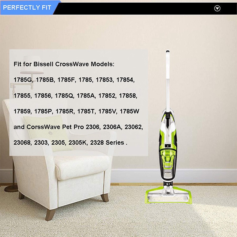 อะไหล่แปรงม้วน หลายพื้นผิว แบบเปลี่ยน สําหรับเครื่องดูดฝุ่น Bissell