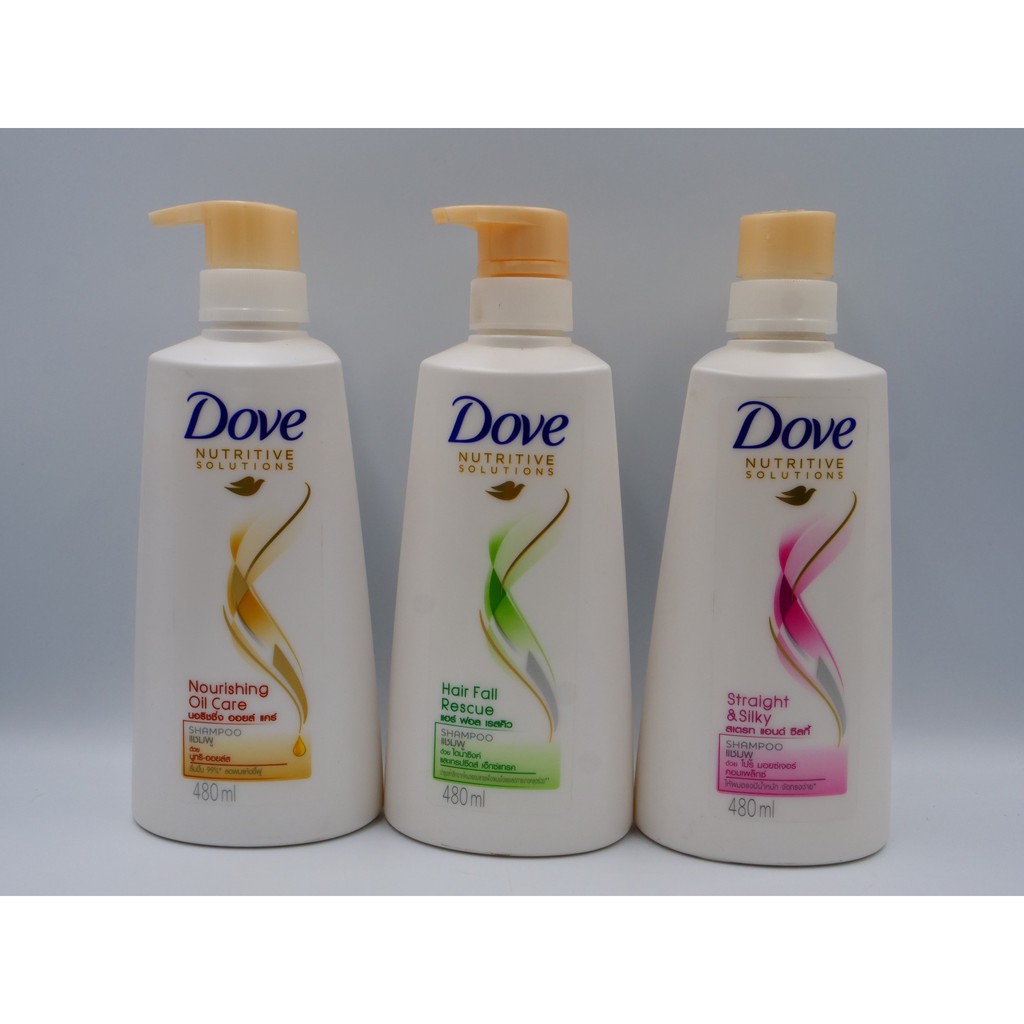 Dove โดฟ แชมพู (480 มล.) หัวปั๊ม