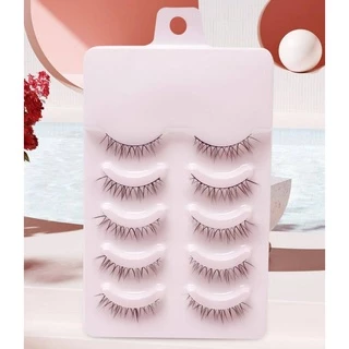 MYPINK 💕ขนตา 3D กล่อง 5 คู่ ขนตาปลอม ขนตาสำหรับ COS ขนมิ้งค์