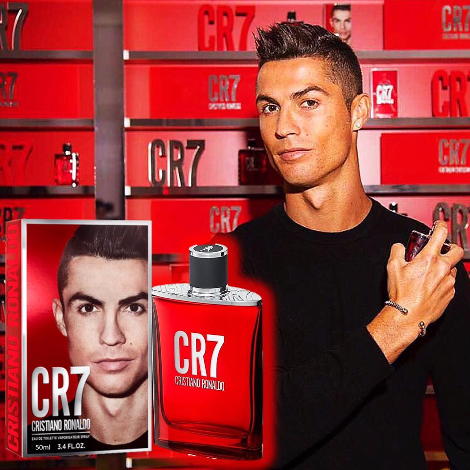 น้ำหอมลิขสิทธิ์แท้จากโรนัลโด CR7 Cristiano Ronaldo Eau De Toilette Vaporisateur Spray 50ml.