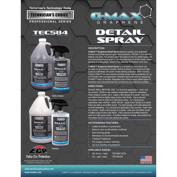 Technician’s Choice Tec 584(สเปรย์เคลือบสี)