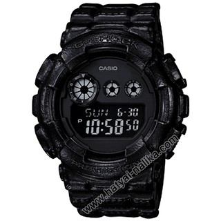 นาฬิกา Casio G-Shock Limited Black Leather Texture series รุ่น GD-120BT-1 ของแท้ รับประกัน1ปี