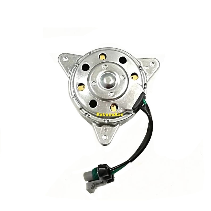 มอเตอร์พัดลม Ford Focus รุ่นหูสามเหลี่ยม แกนผ่า2ด้าน มอเตอร์พัดลมแอร์ ฟอร์ด โฟกัส พัดลมหม้อน้ำ