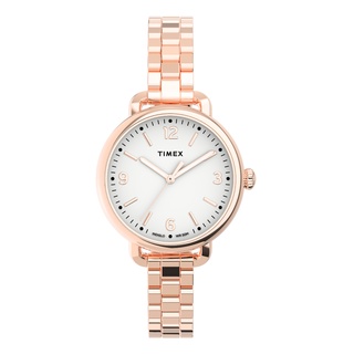 Timex TW2U60700 WOMENS STANDARD DEMI นาฬิกาข้อมือผู้หญิง สายสแตนเลส Rose Gold หน้าปัด 30 มม.