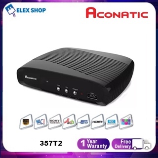 Aconatic กล่องรับสัญญาณทีวีดิจิตอล รุ่น 357T2 (รับประกัน 1 ปี)