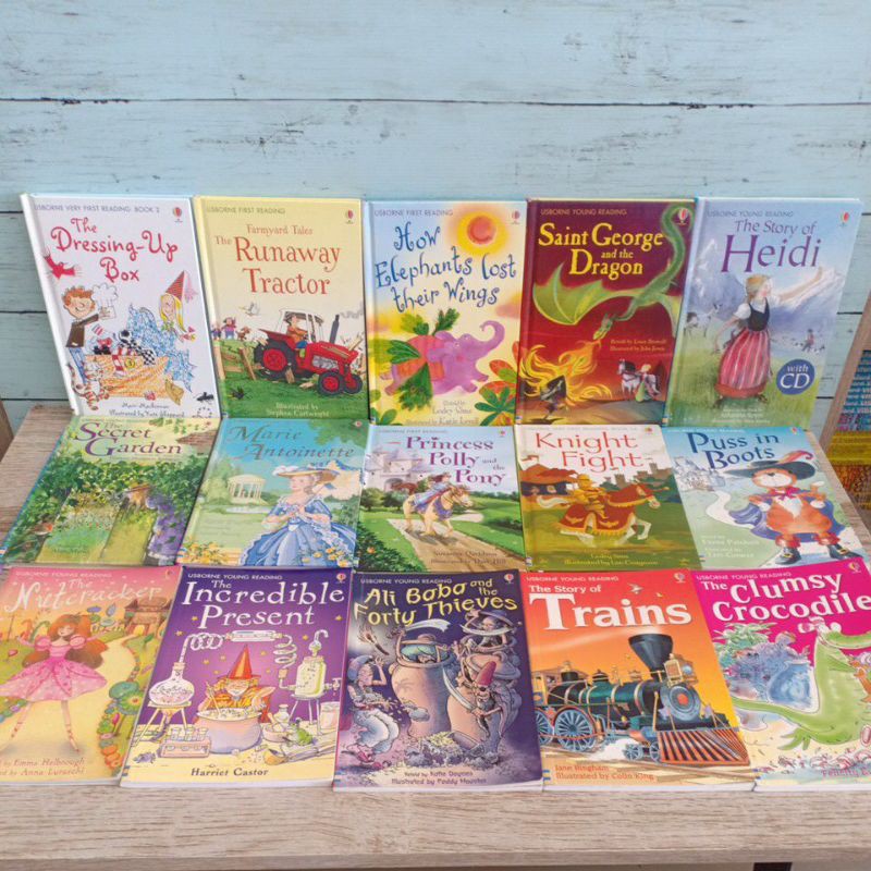 Usborne  Reading หนังสือหัดอ่าน มือสอง / very first reading • first reading • Young reading