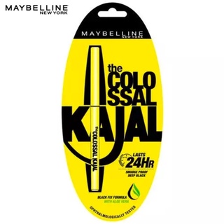 **ส่งฟรี**} SMALL INDIA 🪄🟡 Maybelline New York 🪄🟡 Colossal Kajal 0.35g Black