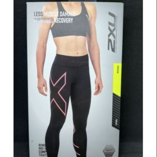 100% แท้​ 2xu bonded mid-rise compression tights