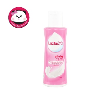 LACTACYD ALL-DAY CARE  มีให้เลือก 2 ขนาด 60 มล.  / 150 มล. สีชมพู แลคตาซิด ผลิตภัณฑ์ทำความสะอาดจุดซ่อนเร้น สูตรออลเดย์