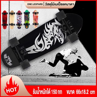 สเก็ตบอร์ด Skateboards สเก็ตบอร์ดไม้เมเปิ้นแคนนาดา สเก็ตบอร์ดแฟชั่น ผู้เริ่มต้นเล่น-มืออาชีพ