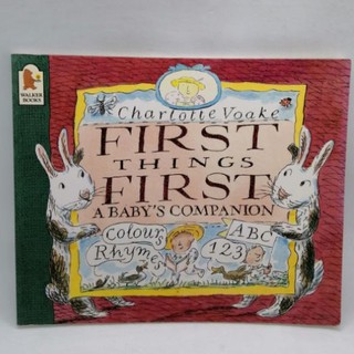 First Things First ., by Charlotte Voake -103