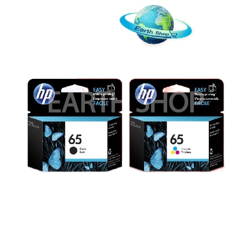 ของแท้ ใหม่ ขายดี ล่าสุด 2022ตลับหมึกอิงค์เจ็ท HP 65 BLACK(N9K02AA) HP 65 COLOR(N9K01AA) สำหรับ HP D