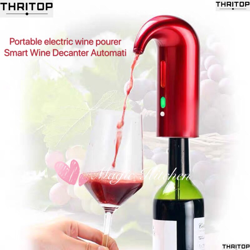 Portable electric wine pourer Smart Wine Decanter Automatic Shopee