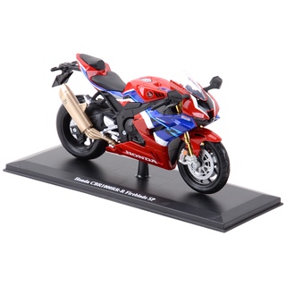 Maisto โมเดลรถจักรยานยนต์ 1:12 Honda CBR1000RR-R Fireblade SP พร้อมขาตั้ง