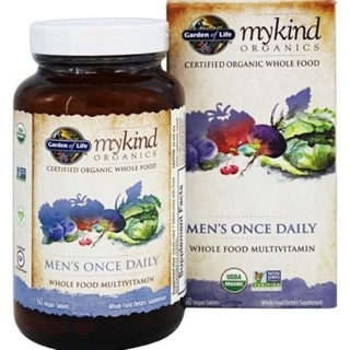 🔥pre-order🇺🇸USA🔥Garden of Life mykind Organics Men Once Daily Multi 60 Tablets