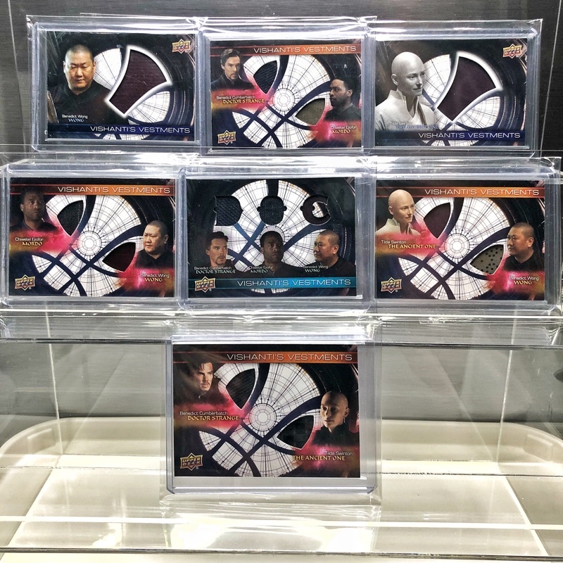 การ์ดผ้า Upper deck Dr.Strange