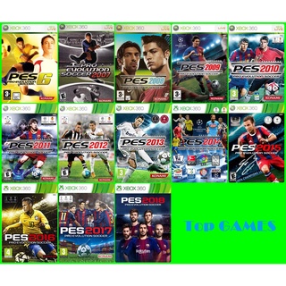 PES 6 - 2018 Original แผ่นเกม XBOX  360 Pro evolution soccer 6 - 2018 สำหลับเครื่อง แปลงระบบ RGH - JTAG หรือ LT2.0 LT3.0