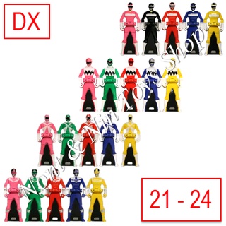 Gokaiger DX Ranger Key เรนเจอร์คีย์ ขบวนการโกไคเจอร์ ชุดที่ 6 เซนไตลำดับที่ 21-24 Megaranger,Gingaman,GoGo-V,Timeranger