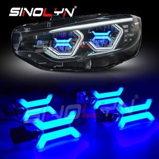 Sinolyn X Concept ไฟหน้า LED ระบบฮาโลเจน อุปกรณ์เสริม สําหรับรถยนต์ BMW F32 F82 F80 Pre LCI