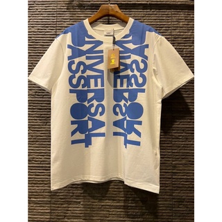 BURBERRY ORDELL UNIVERSAL PASSPORT SLOGAN PRINT GRAPHIC TEE เสื้อยืดคอกลมแขนสั้น แบรนด์เบอเบอรี่ สกรีนตัวหนังสือ