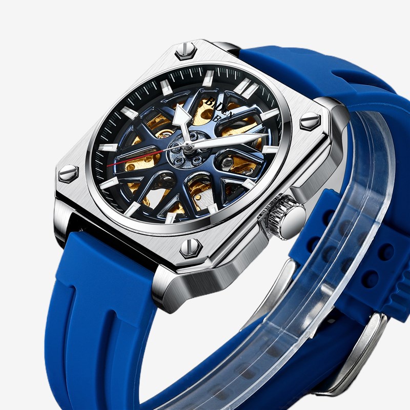 genuine ♦Biden Men's Mechanical Watch Automatic Large Dial Men's Fashion Watch