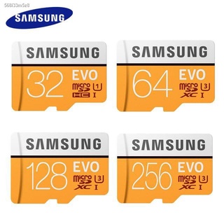 Low price【Ready stock】Samsung EVO 64GB U3 Memory Card Class10 Micro SD TF/SD Cards C10 R100MB/S