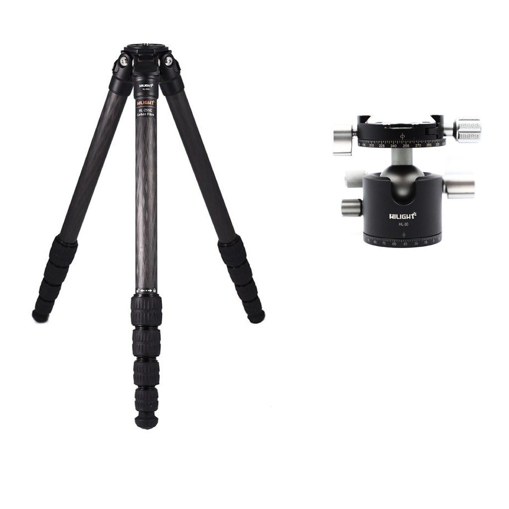 Hilight ขาตั้งกล้อง HL-255C Cabon Fiber Tripod